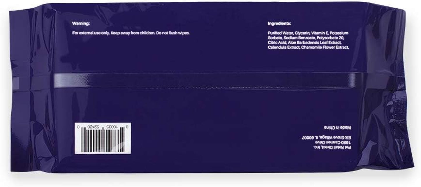 Scamper Grooming Wipes - Pet Wipes for Dogs & Cats (Fragrance Free)